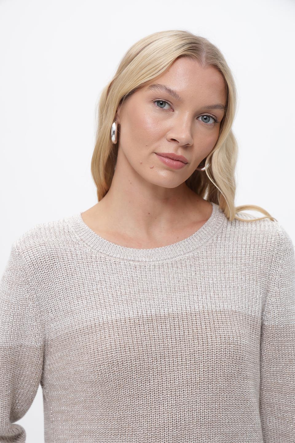 Пуловер Rabe collection серый