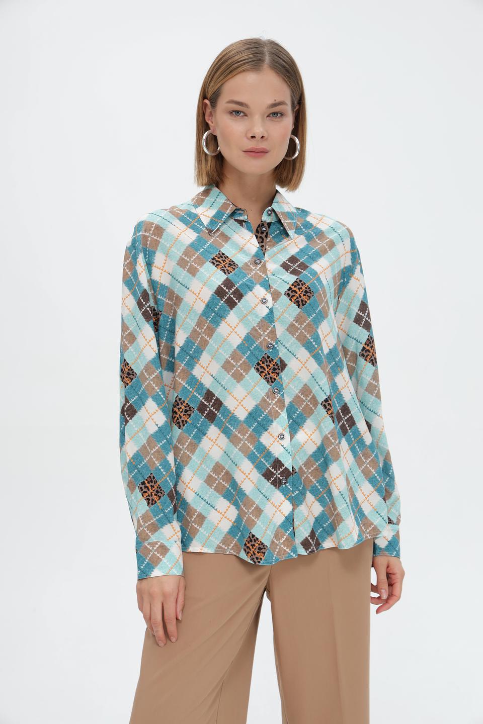 Рубашка Marc Cain с принтом