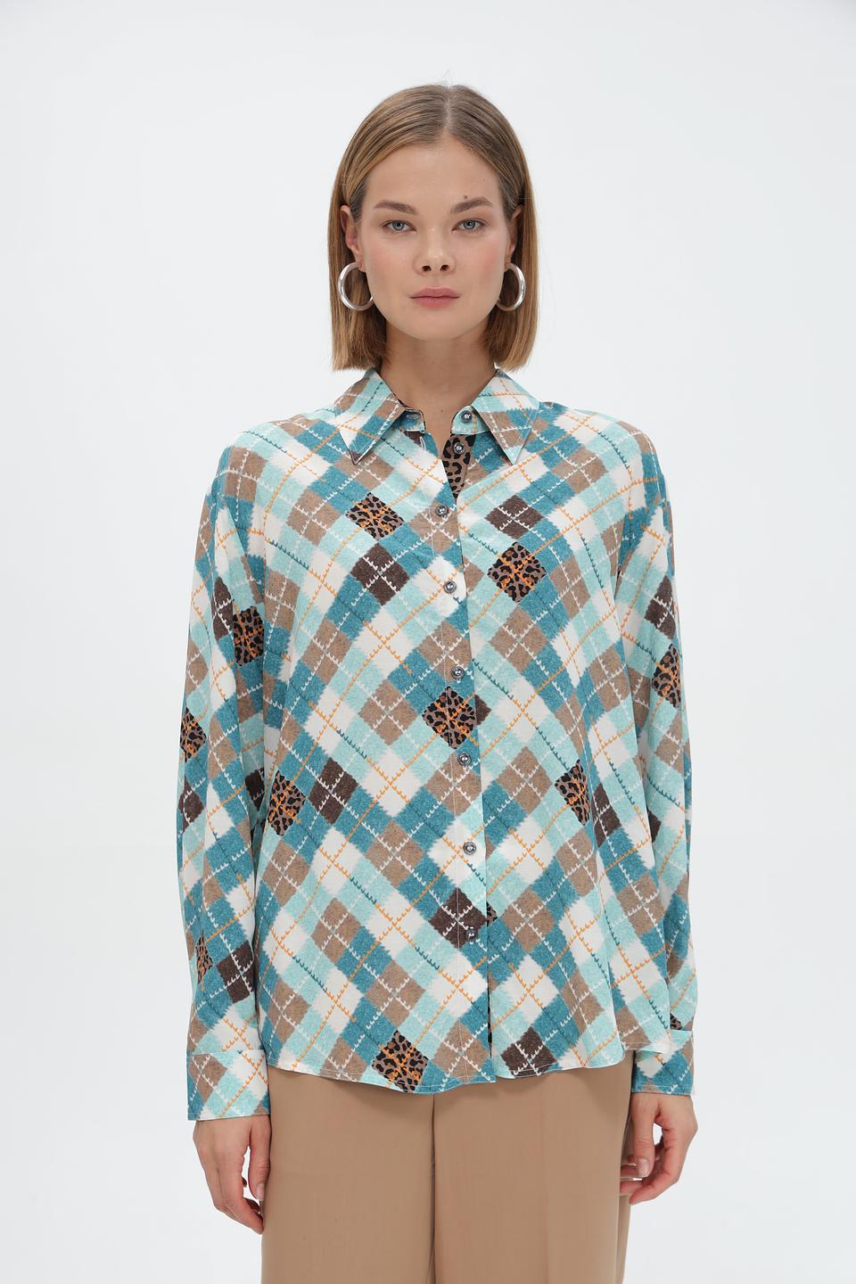 Рубашка Marc Cain с принтом