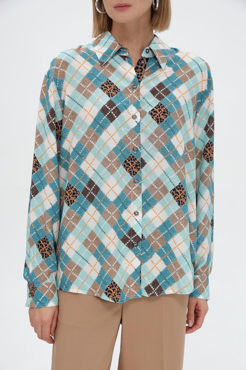 Рубашка Marc Cain с принтом