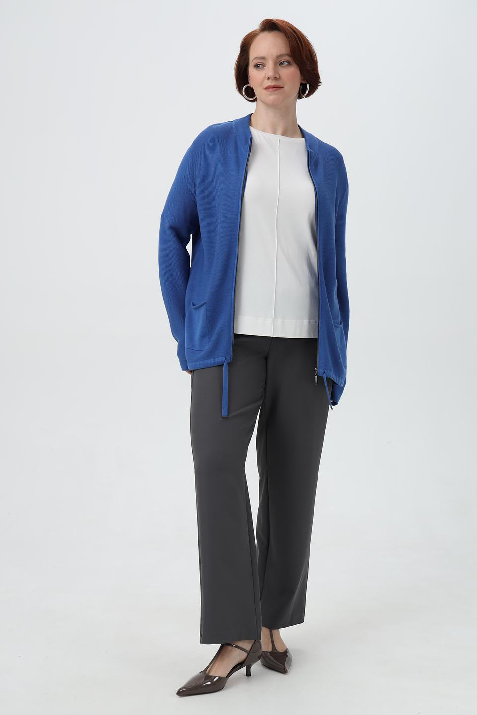 Жакет Barbara Lebek вязаный на молнии