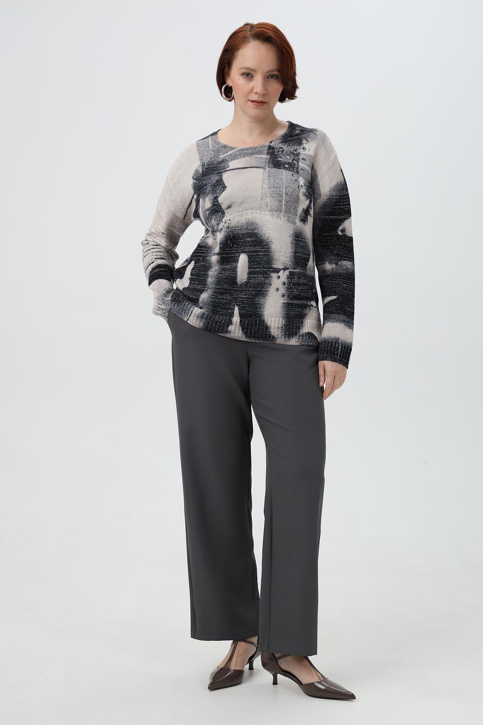 Пуловер Rabe collection с принтом