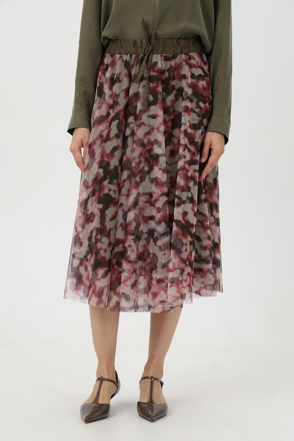 Юбка More and More с принтом