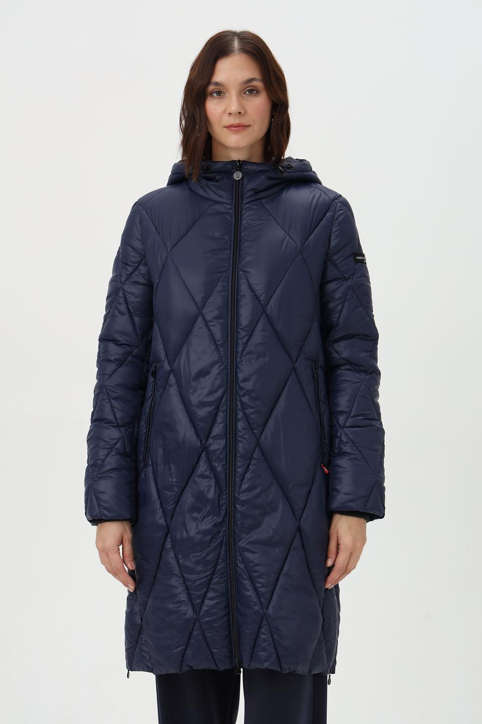 Пальто Frieda and Freddies стеганое синее