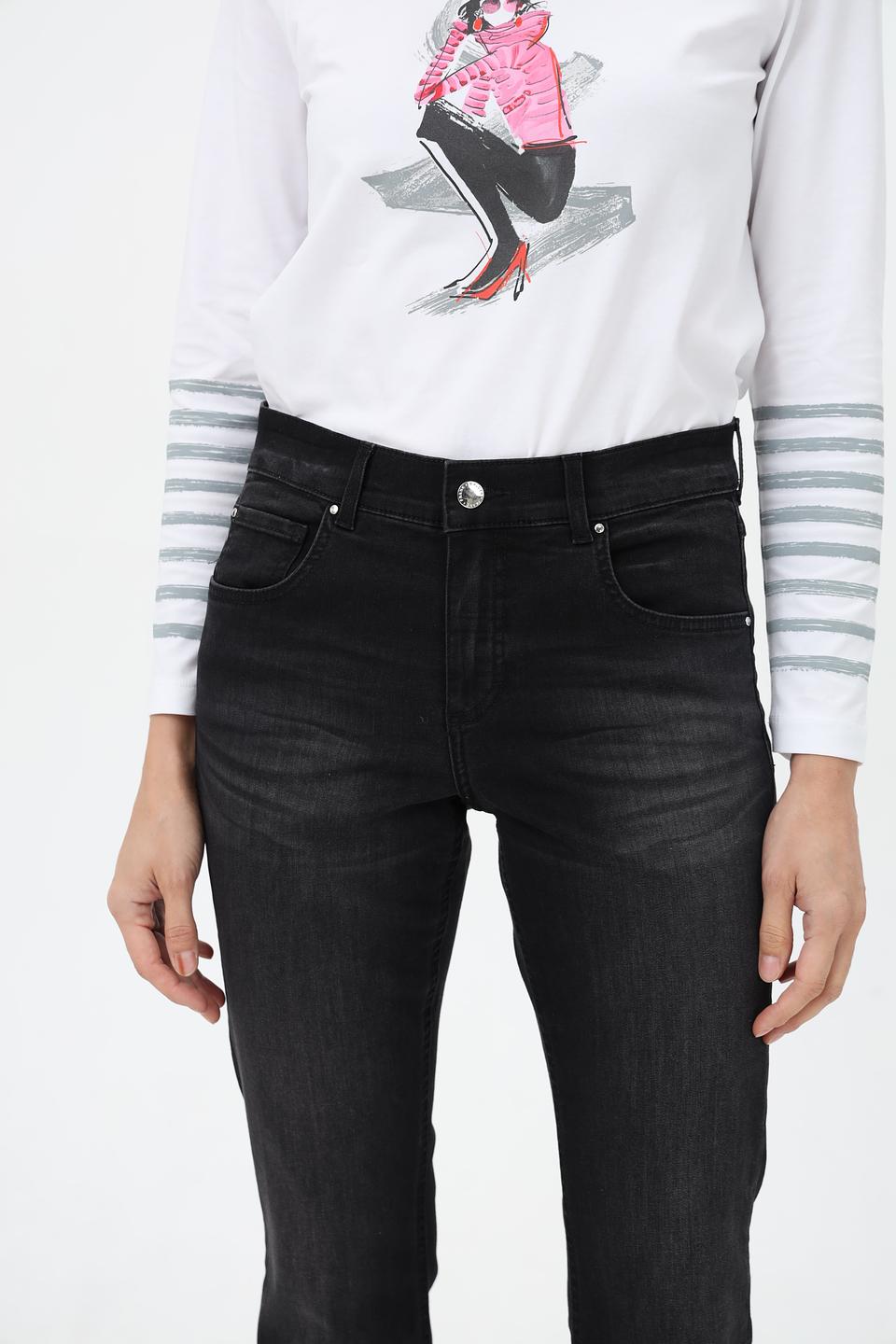 Джинсы Frank Walder с подворотами