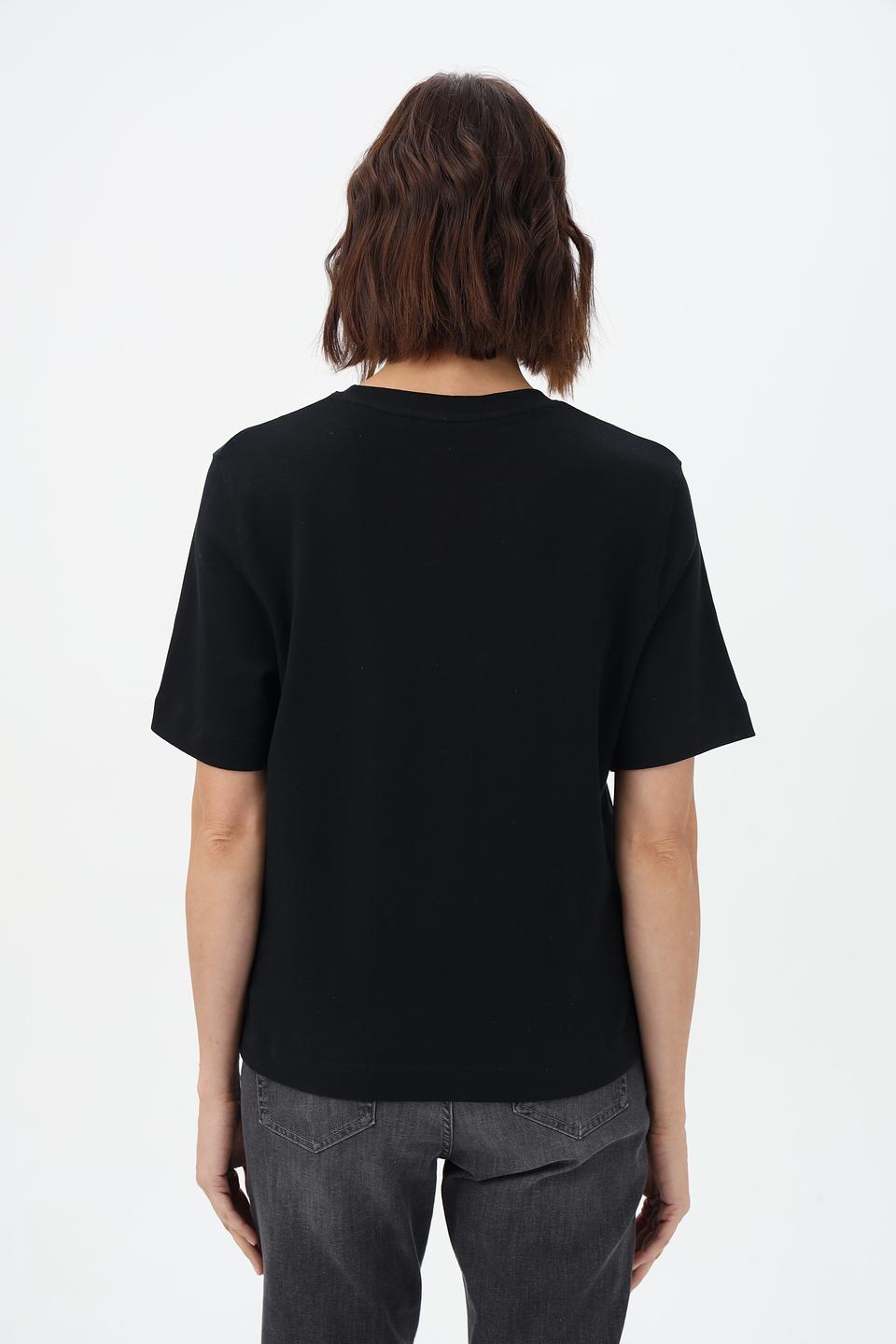 Футболка Oui женская черная