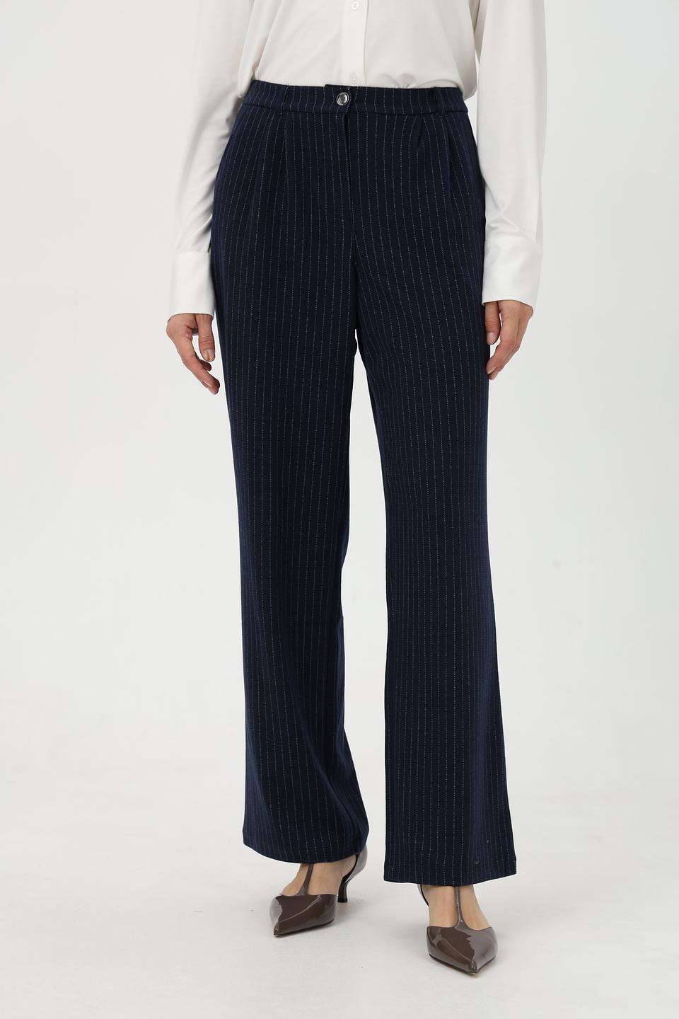 Брюки Barbara Lebek в полоску