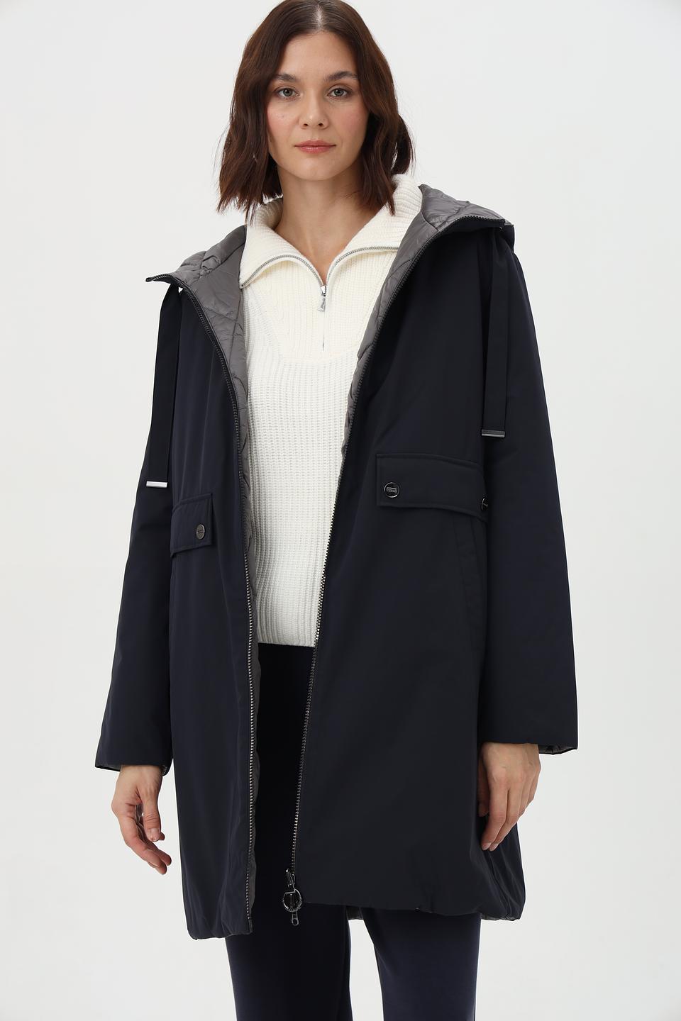 Куртка Betty Barclay стеганая темно-синяя