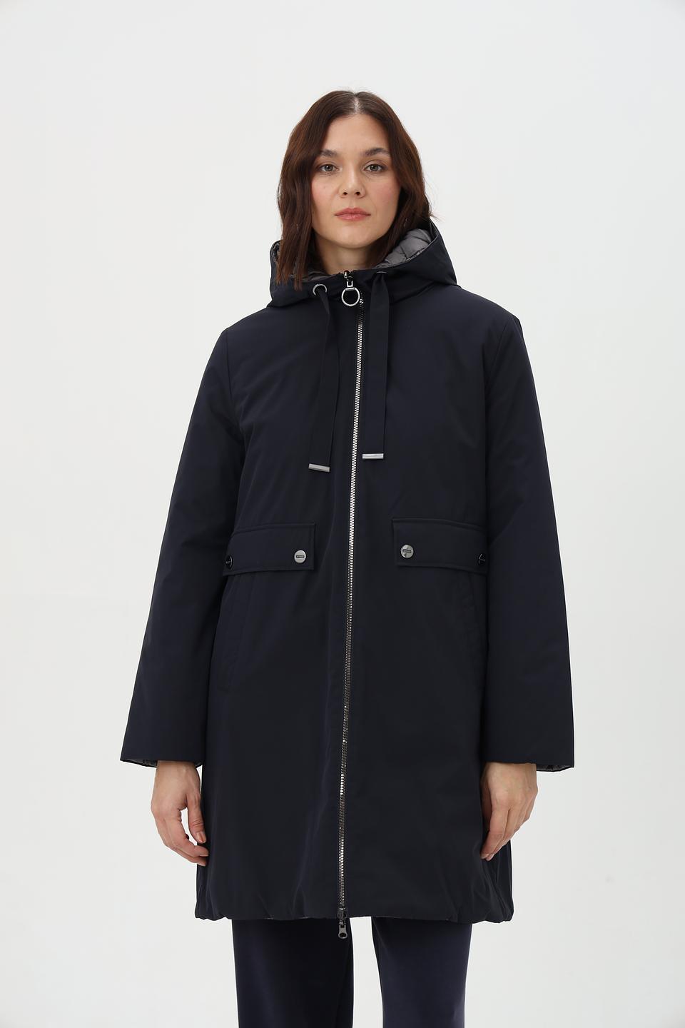 Куртка Betty Barclay стеганая темно-синяя