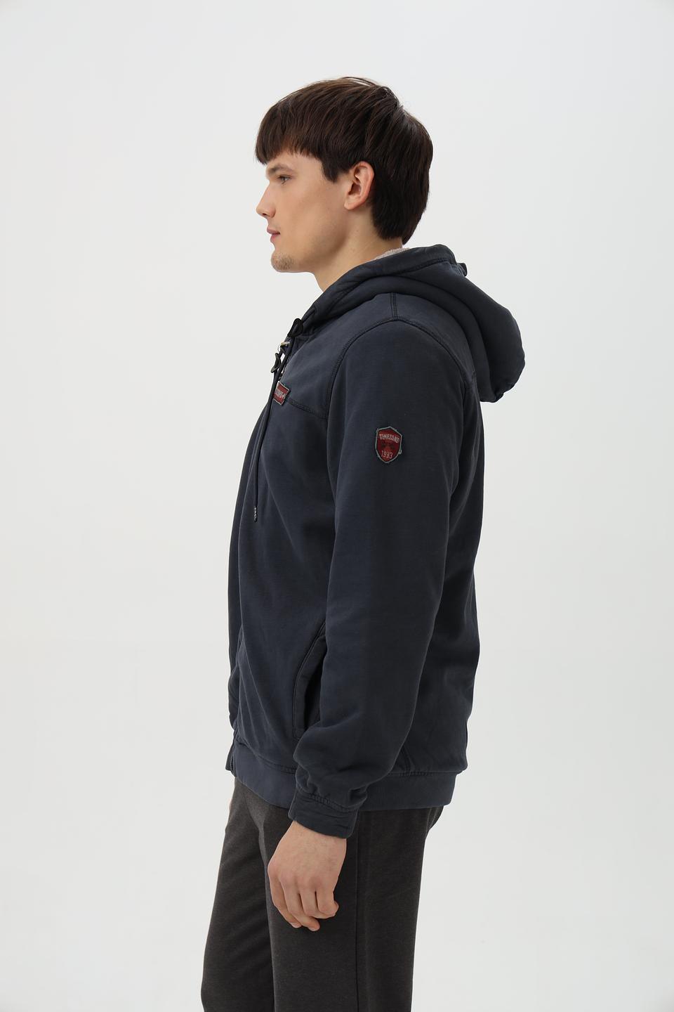 Кардиган Time Zone с капюшоном