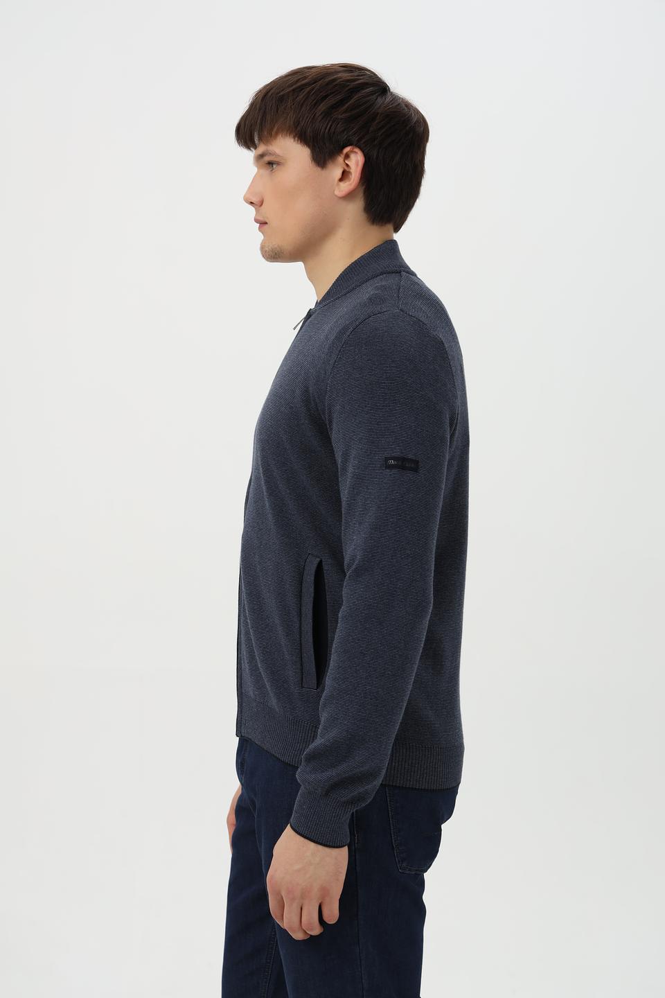 Кардиган Monte Carlo мужской тёмно-синий