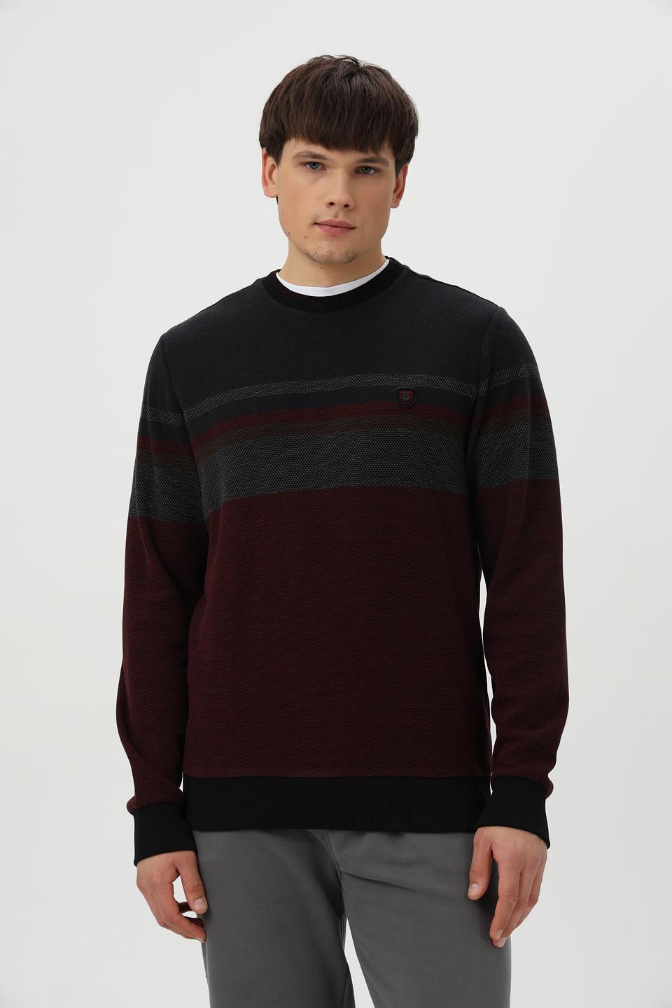 Джемпер Monte Carlo в полоску