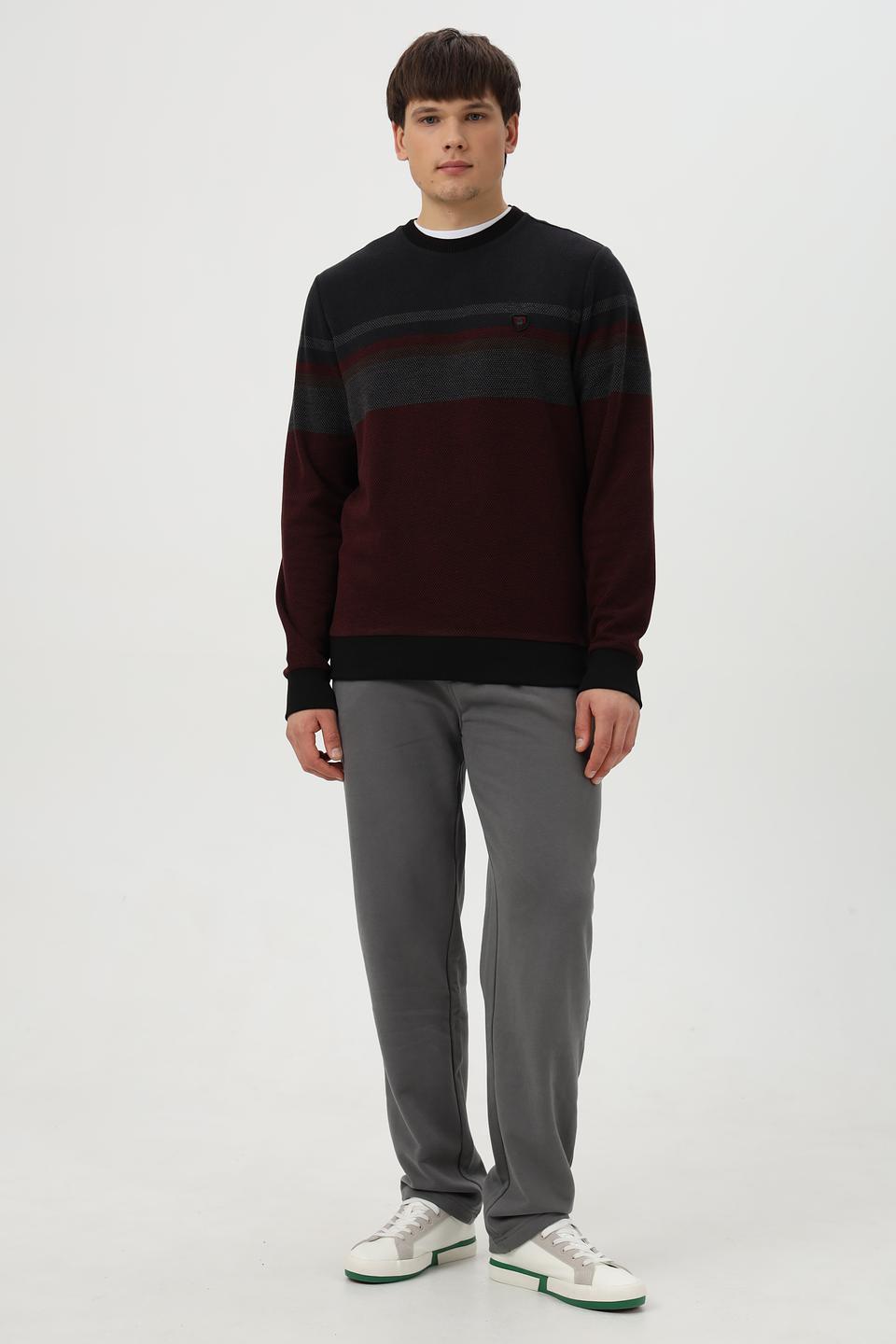 Джемпер Monte Carlo в полоску