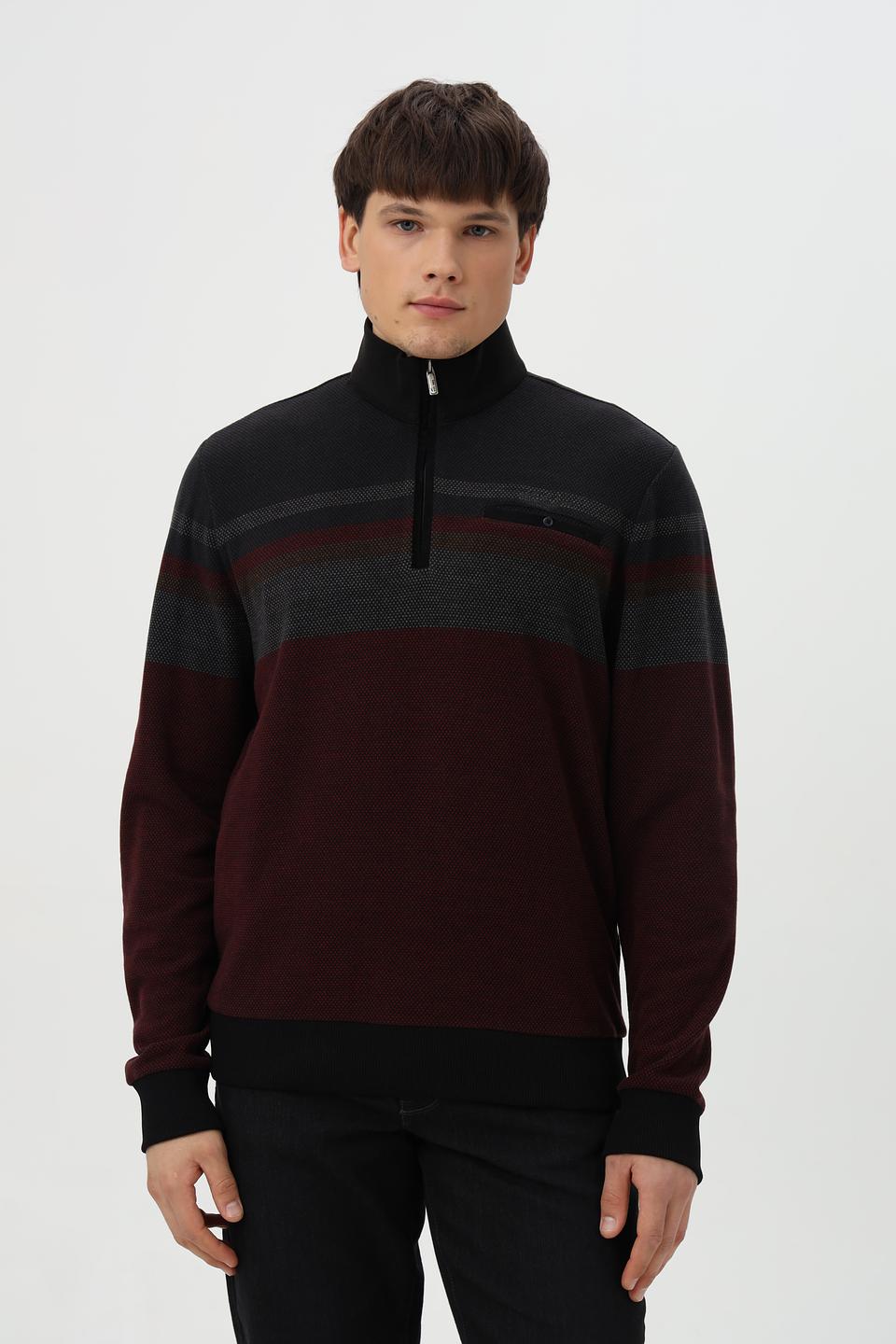 Джемпер Monte Carlo с полосой