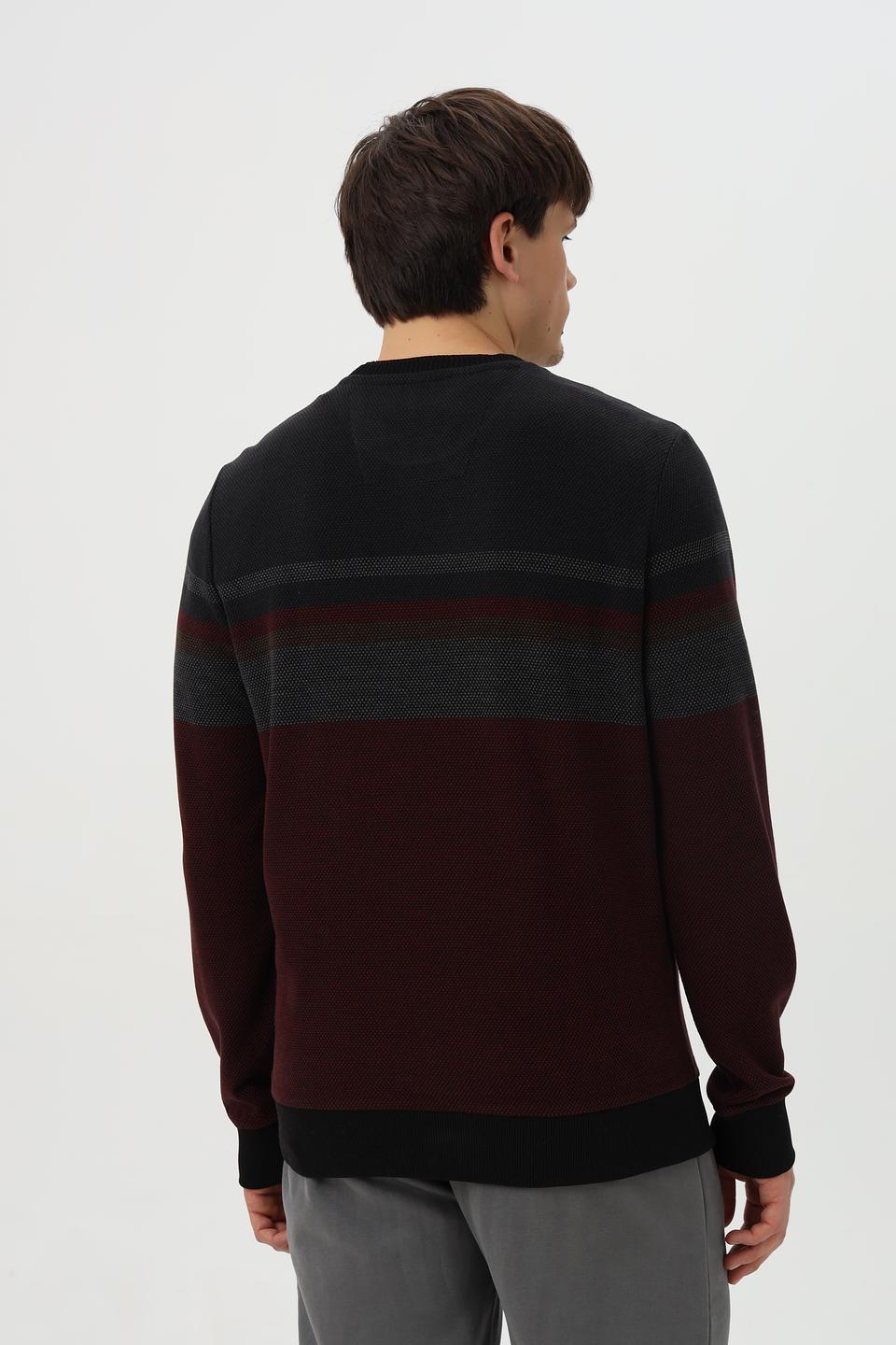 Джемпер Monte Carlo в полоску