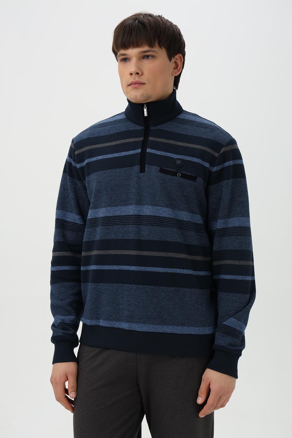 Джемпер Monte Carlo в полоску