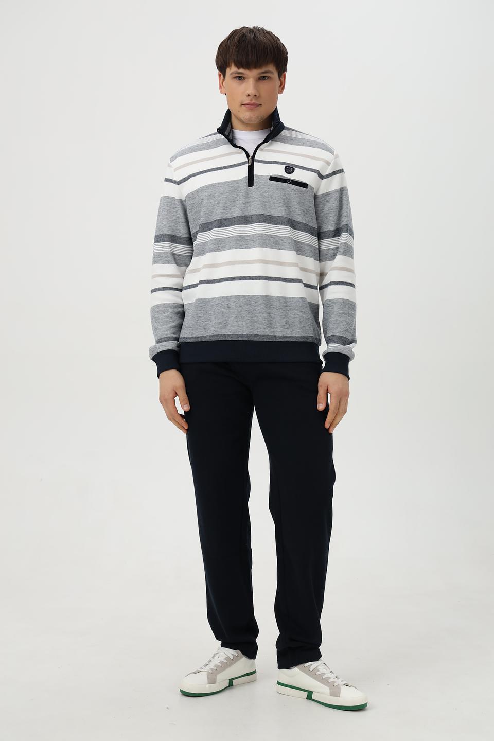 Джемпер Monte Carlo в полоску