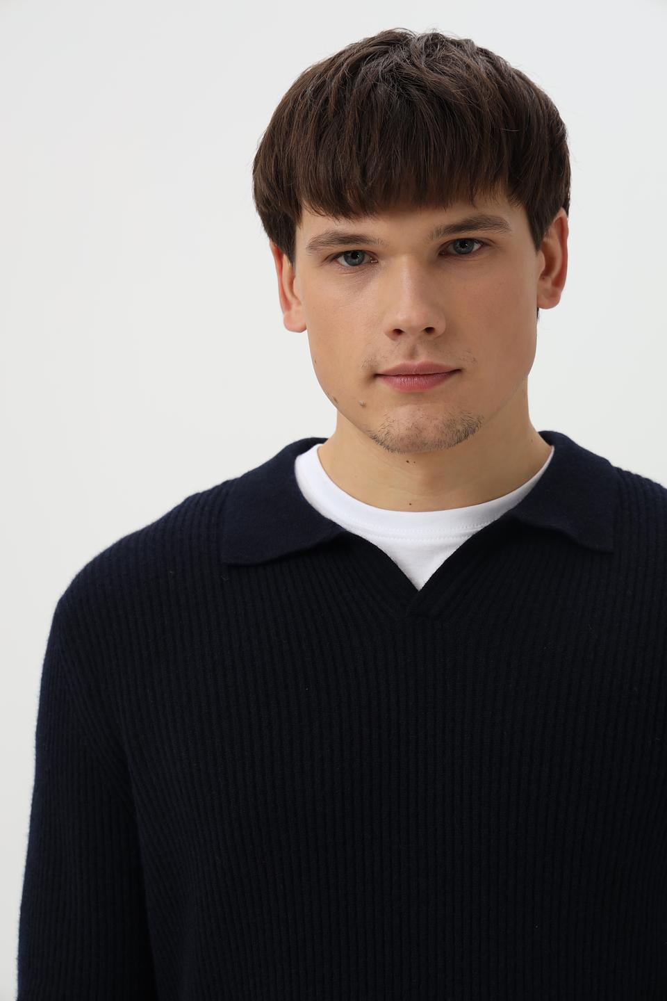 Джемпер Bugatti с воротником