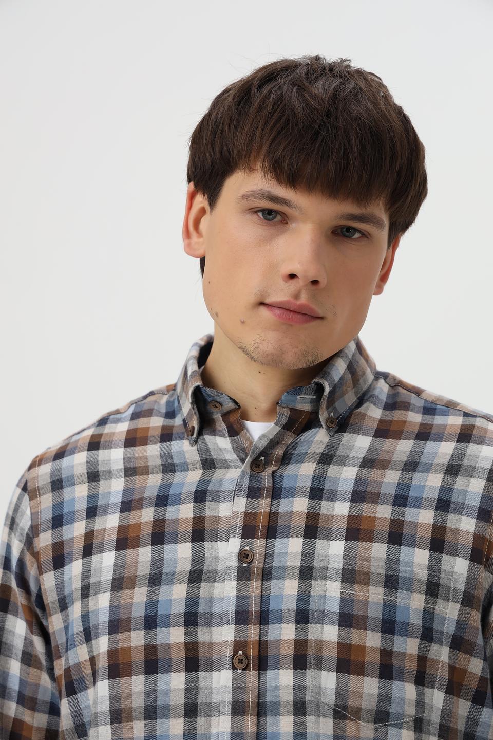 Рубашка Casa Moda в клетку