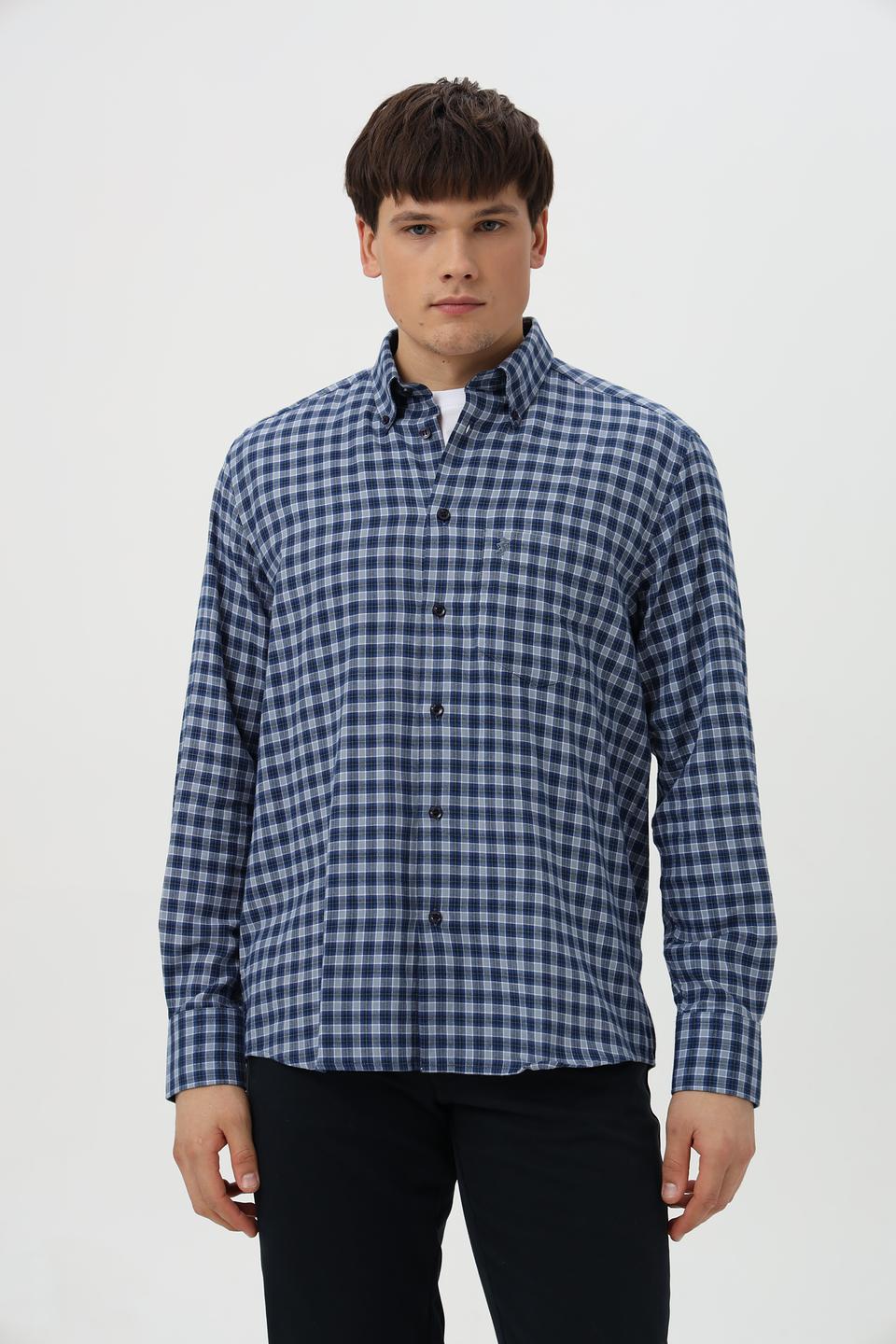 Рубашка Sea Barrier в клетку