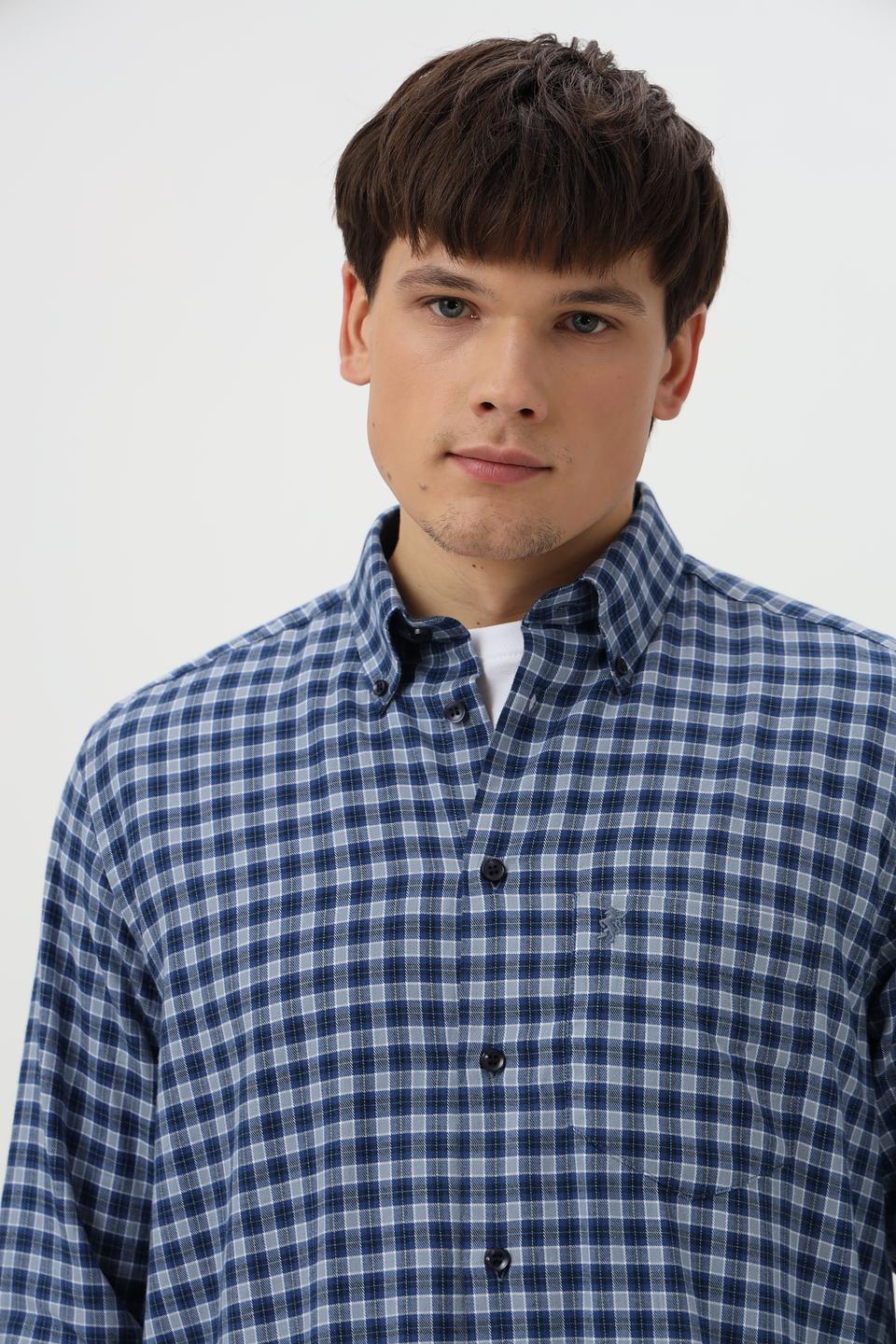 Рубашка Sea Barrier в клетку