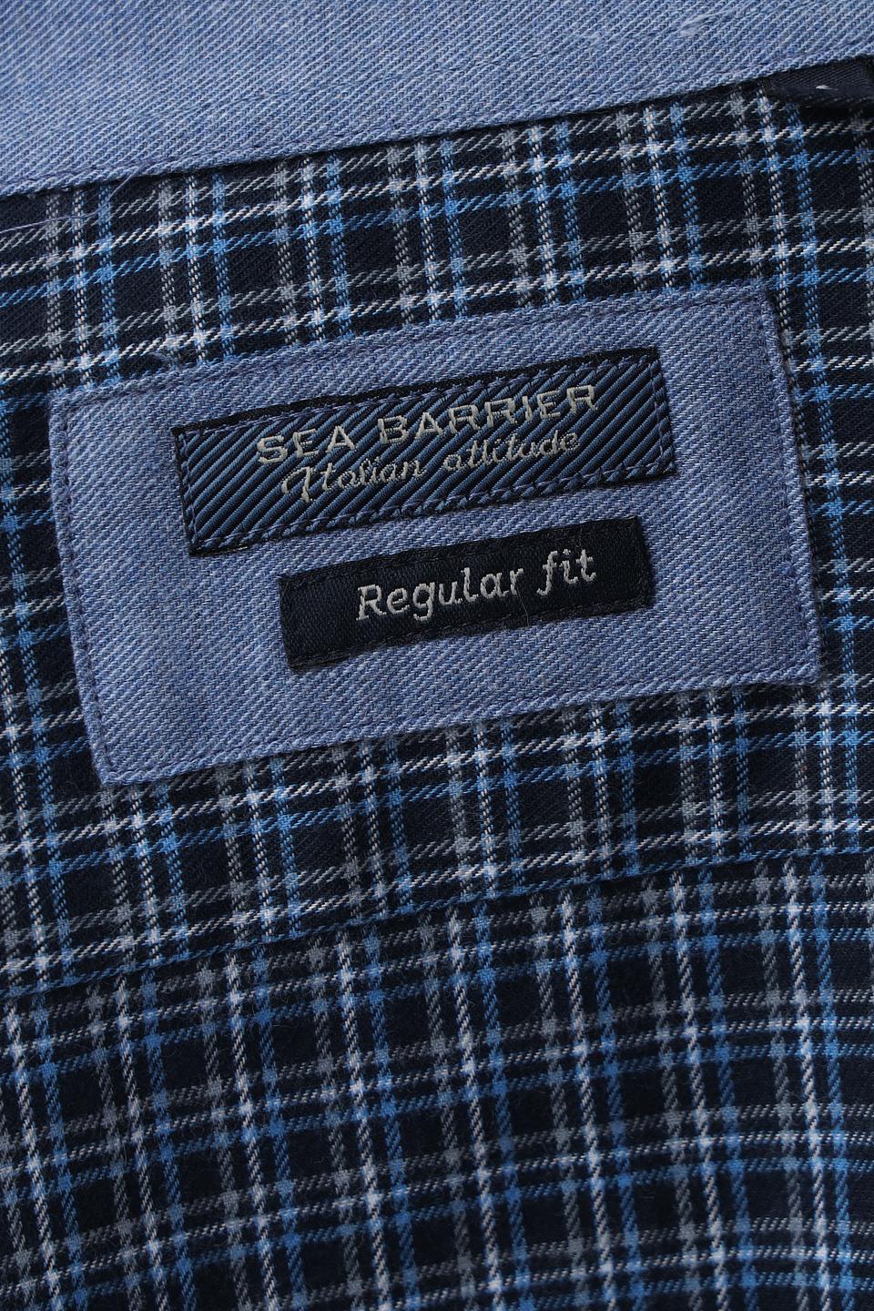 Рубашка Sea Barrier в клетку