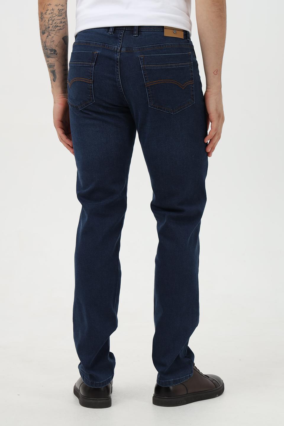 Джинсы Granchio синие зауженные