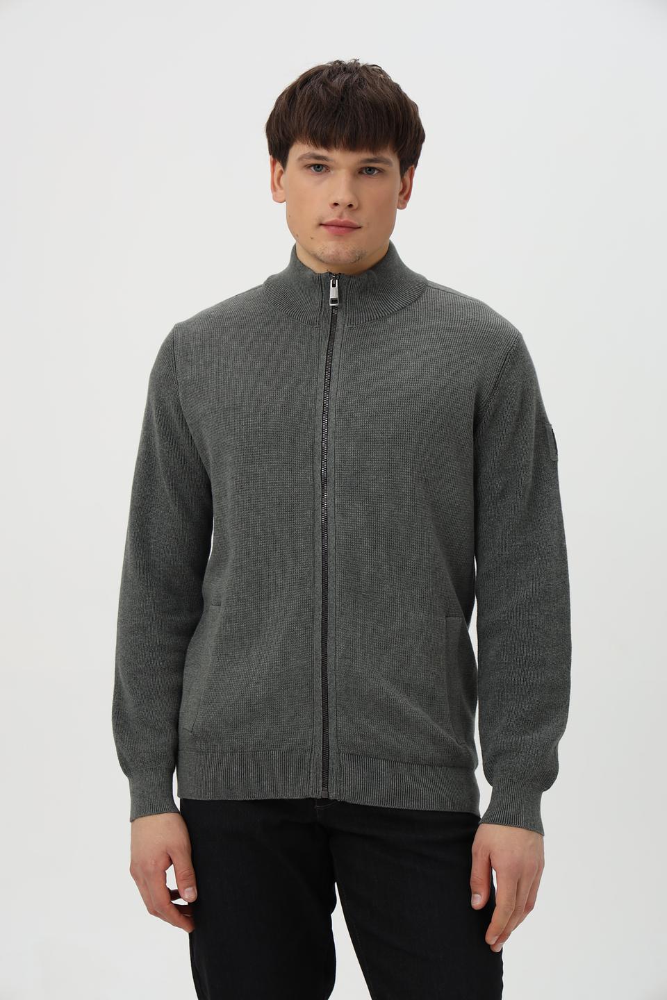 Кардиган Casa Moda серый