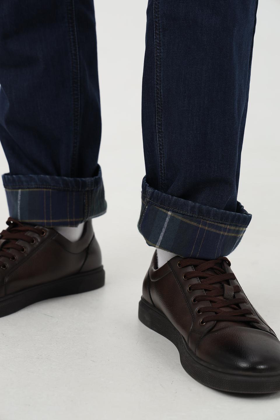 Джинсы Hattric синие прямые