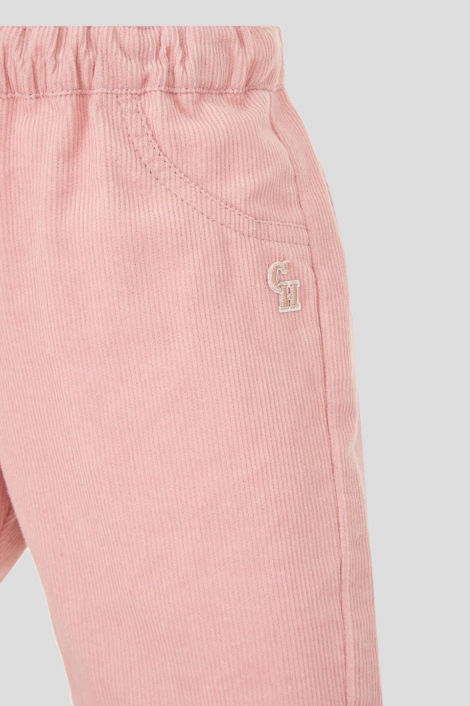 Брюки Choupette вельветовые розовые