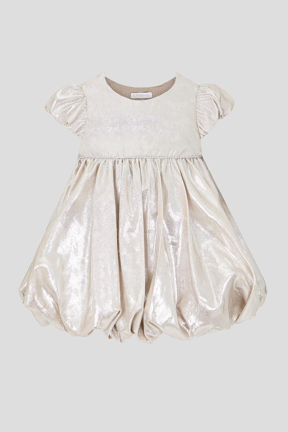 Платье Choupette дев. с пышной юбкой молочное