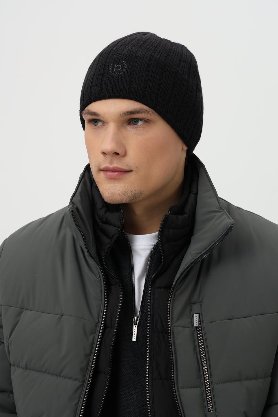 Шапка Bugatti ACC чёрная