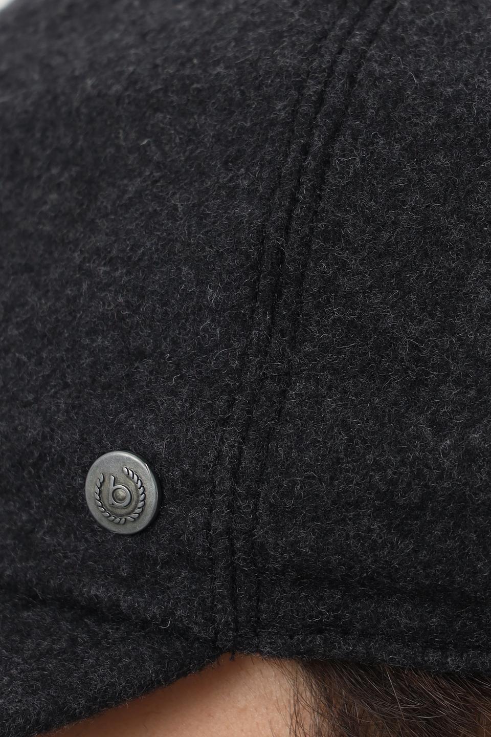 Кепка Bugatti с ушами серая