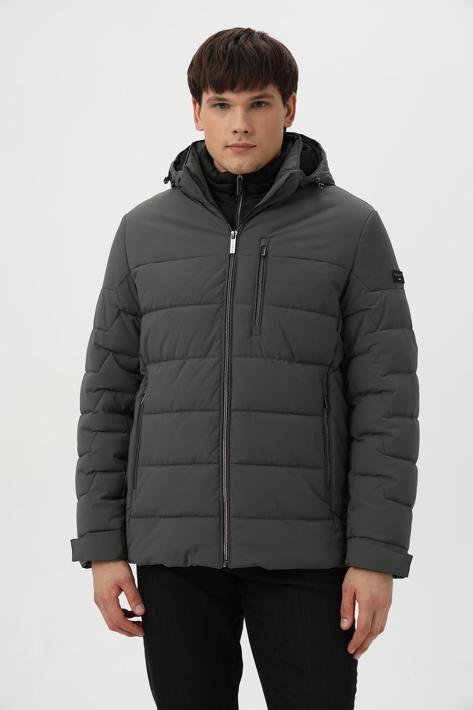 Куртка Bugatti мужская серая