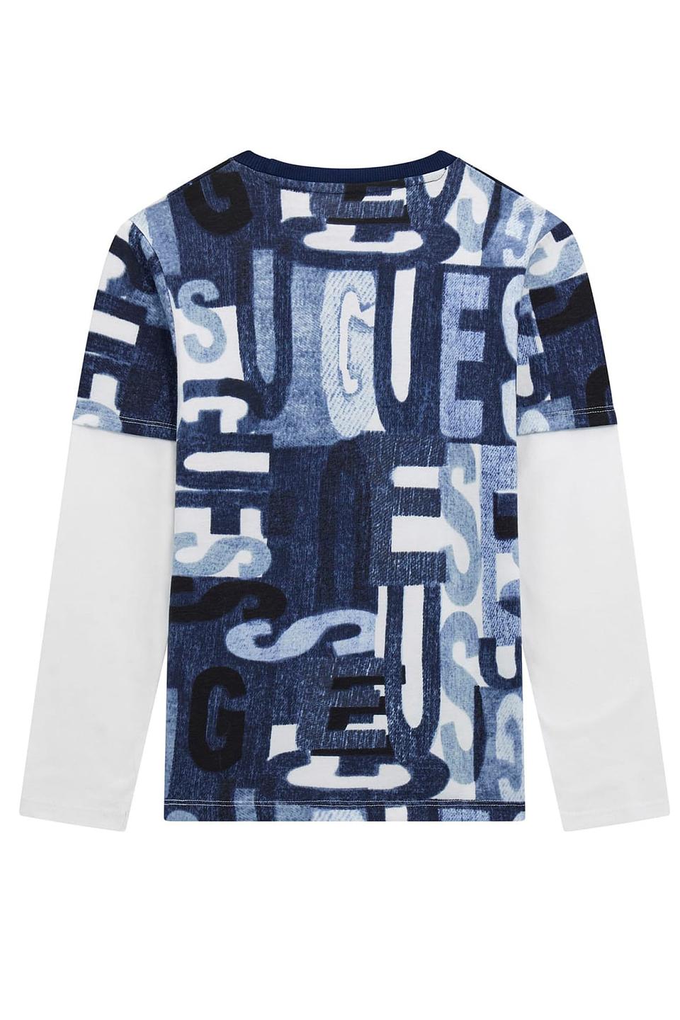 Футболка Guess с логотипом и принтом