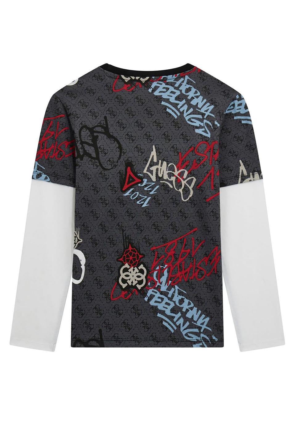 Футболка с длинным рукавом Guess графичная