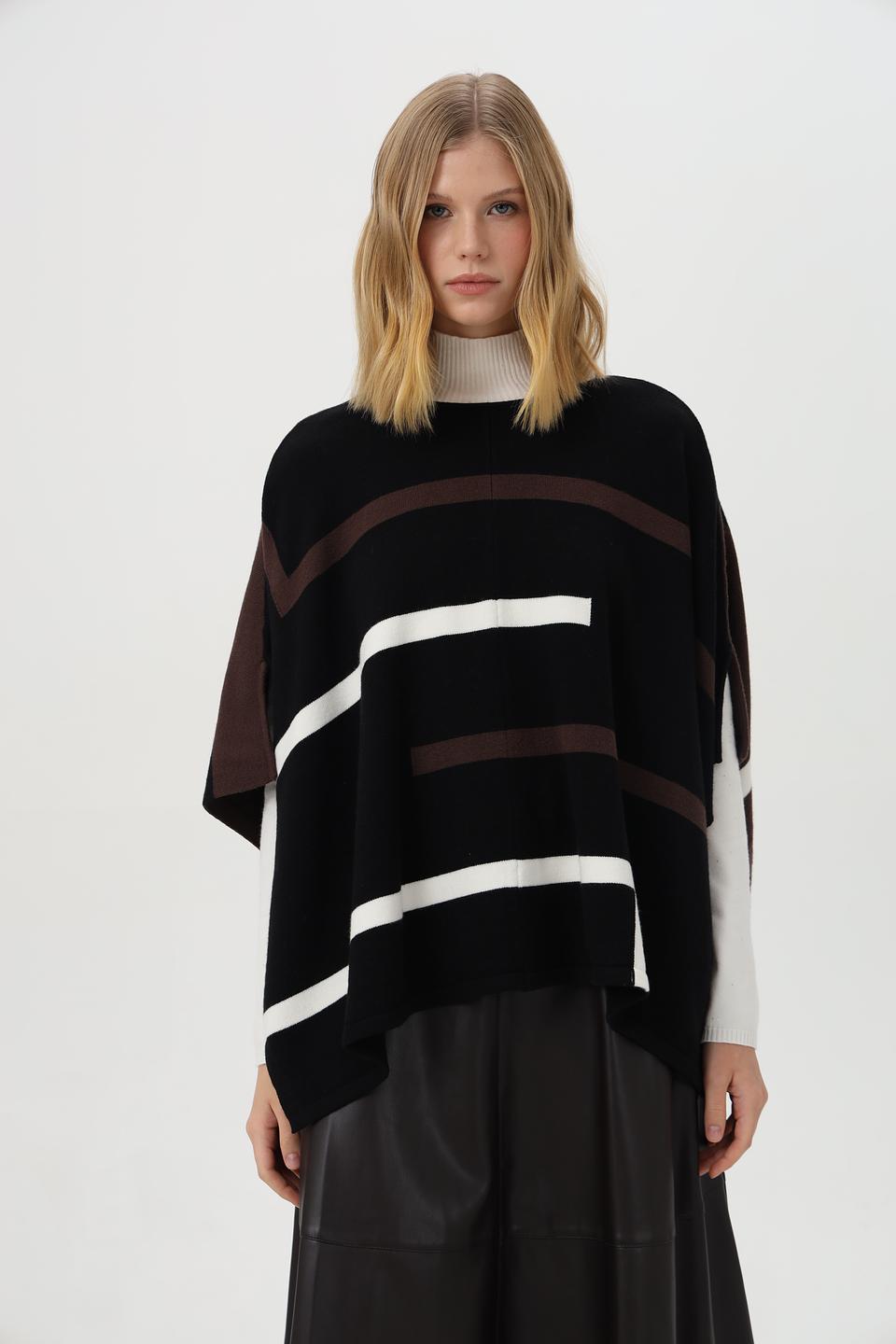 Пончо Steilmann в полоску