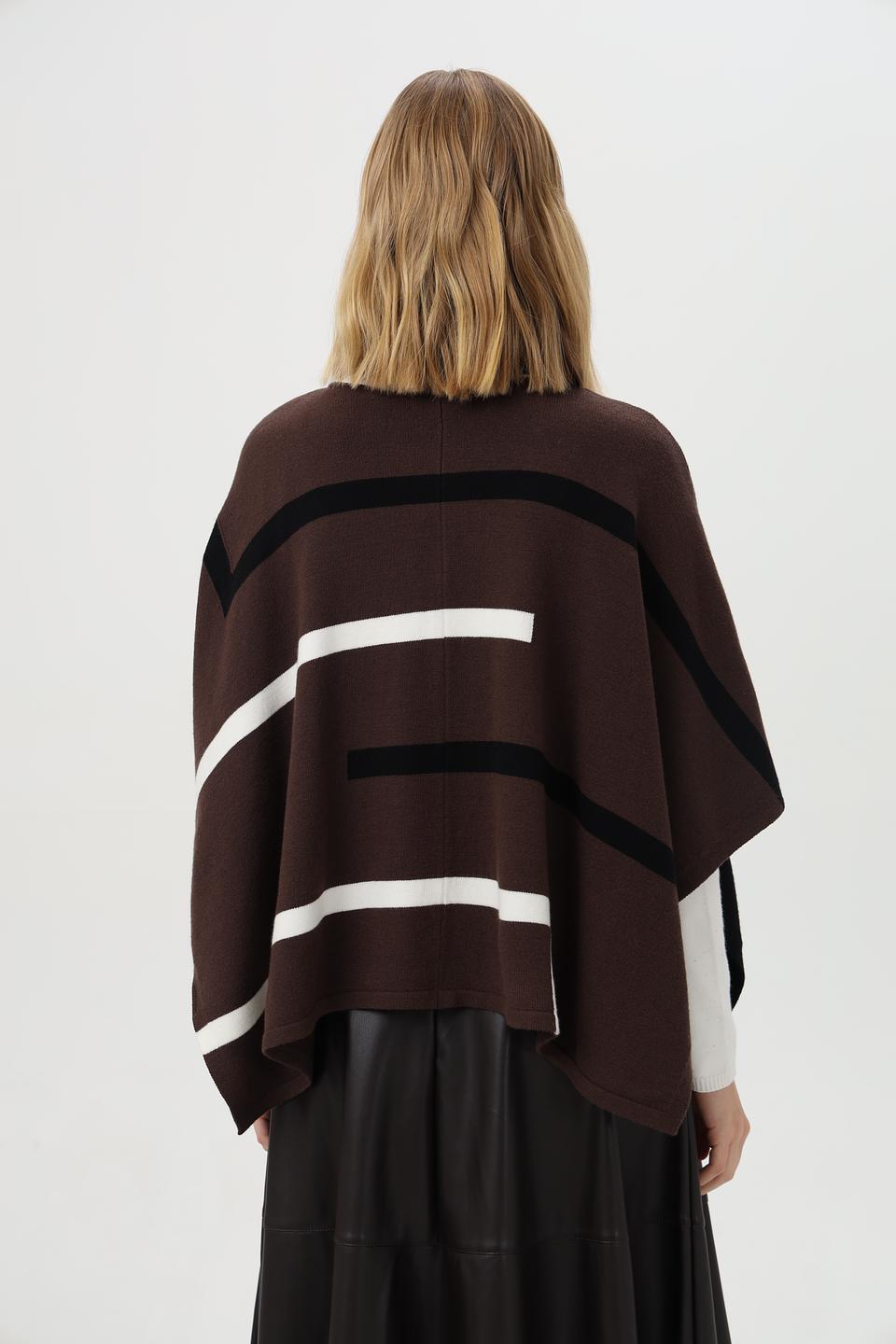 Пончо Steilmann в полоску