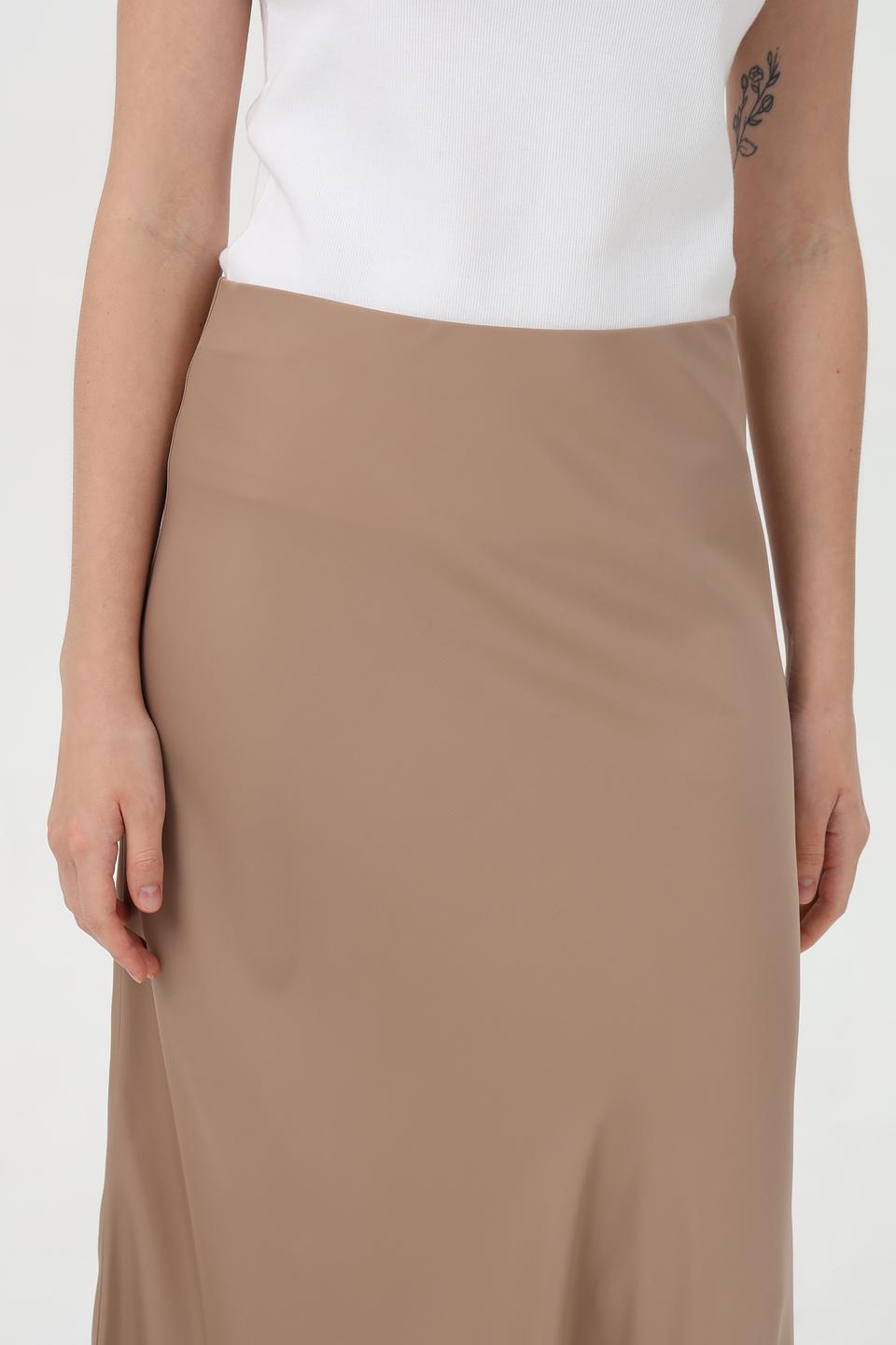 Юбка Monari плиссированная бежевая