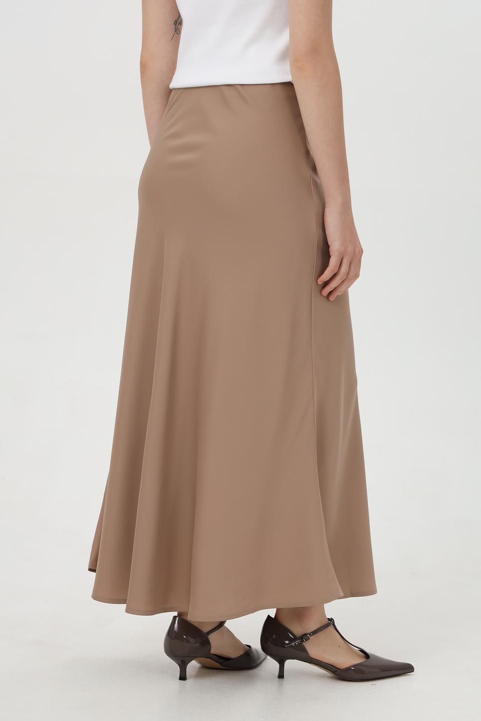 Юбка Monari плиссированная бежевая