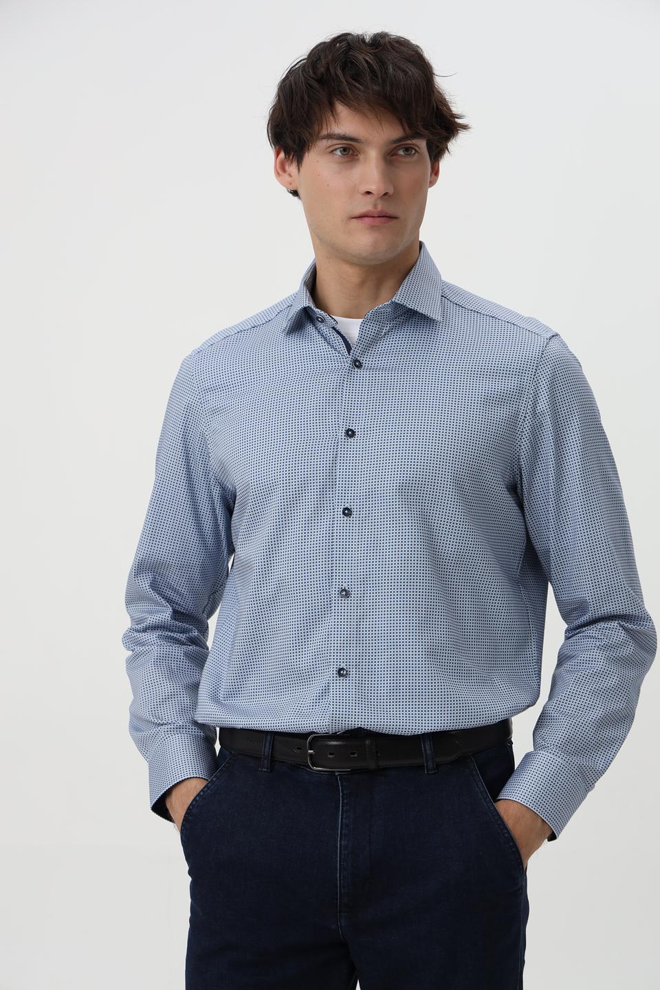 Рубашка Venti с рисунком в клетку