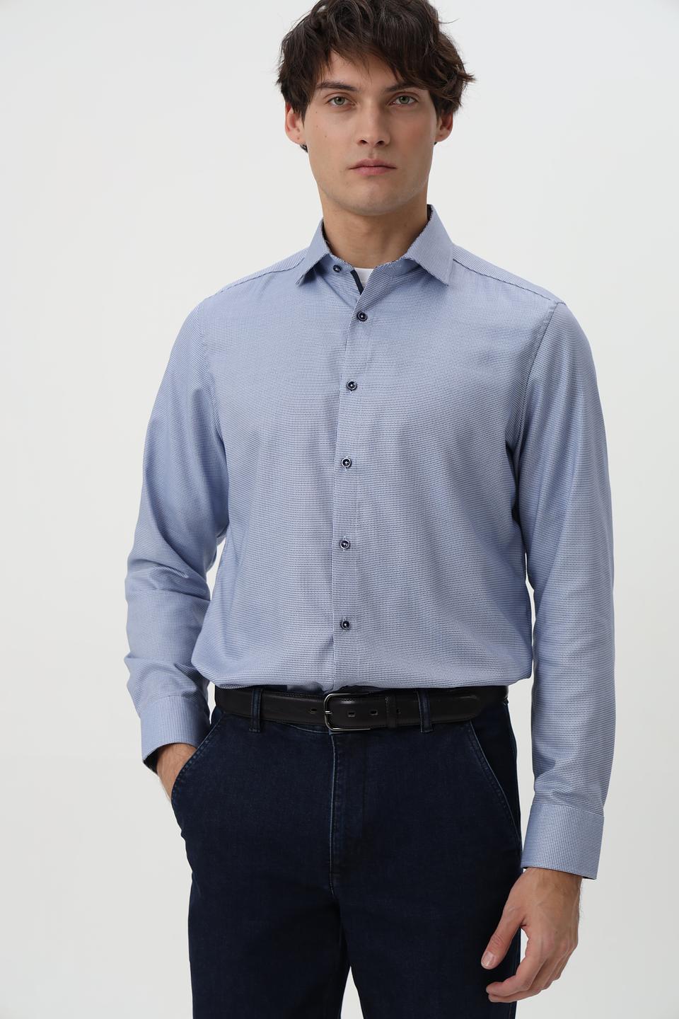 Рубашка Venti с принтом в клетку