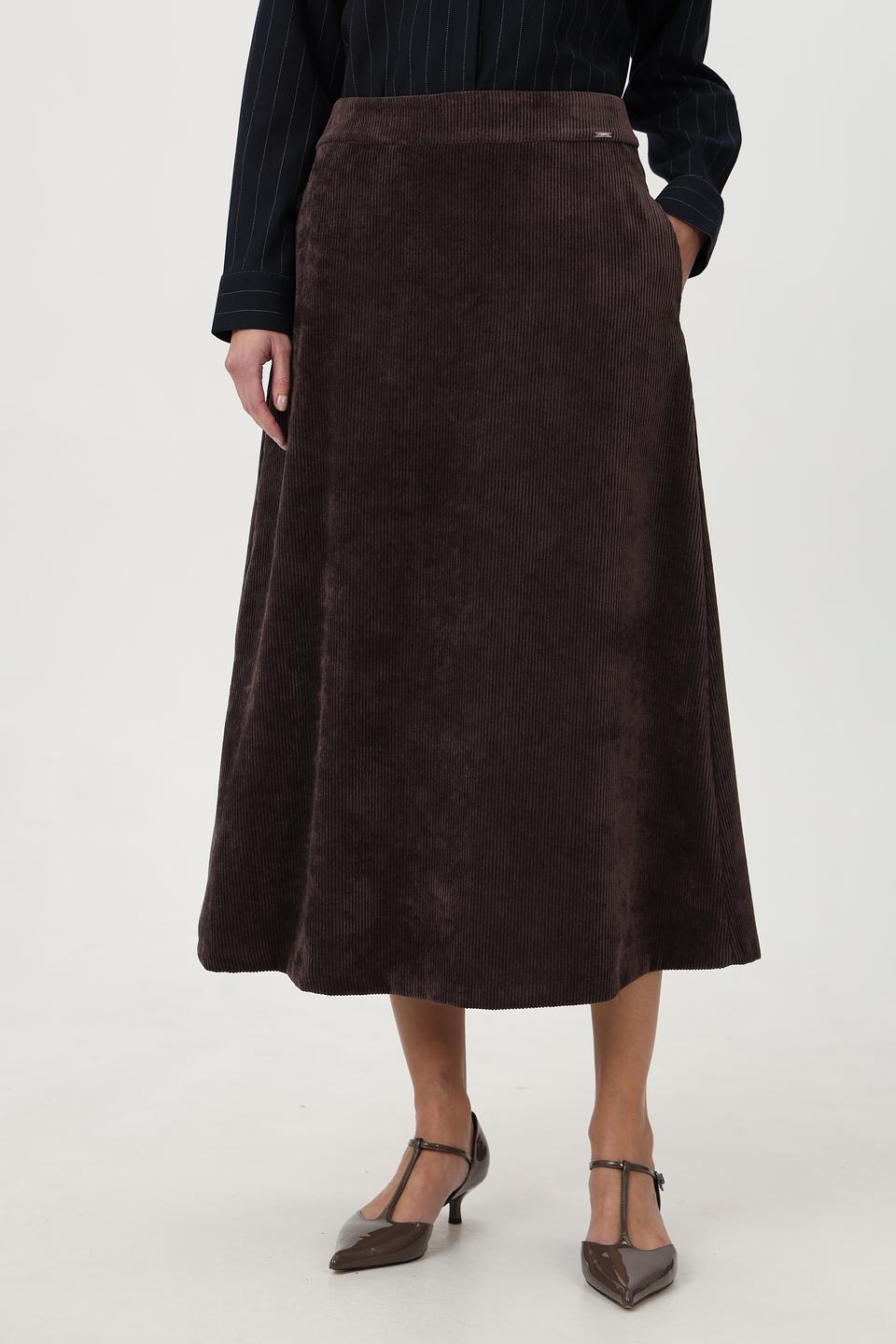 Юбка Cinque вельветовая миди