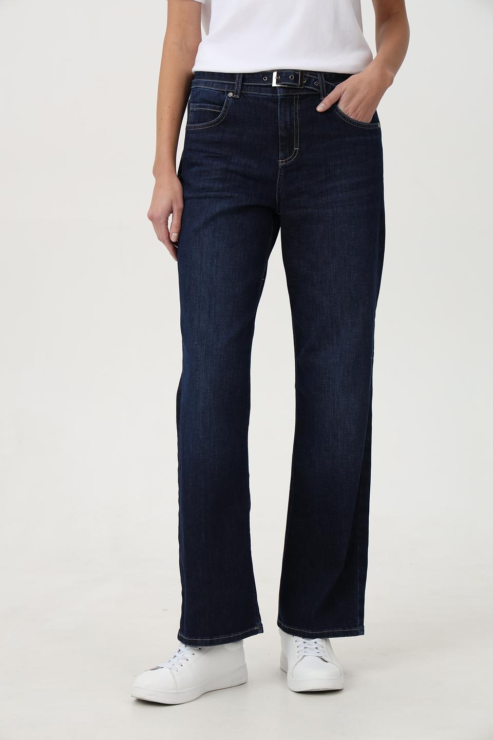 Джинсы Angels клеш темно-синие