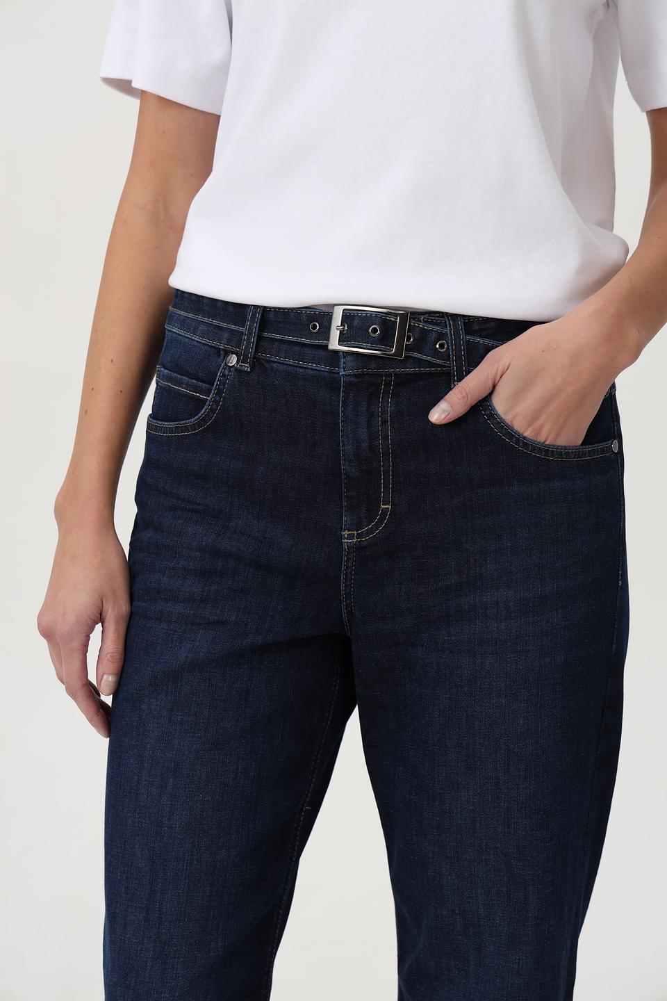 Джинсы Angels клеш темно-синие