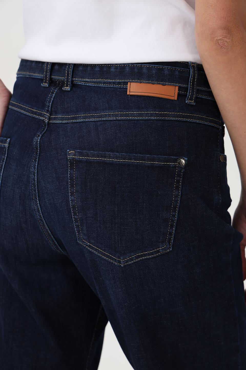 Джинсы Angels клеш темно-синие