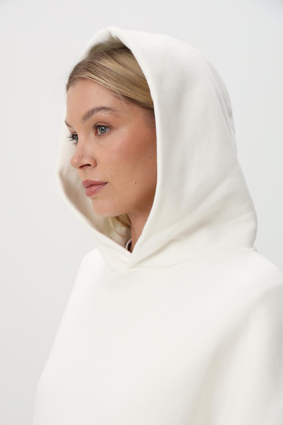 Толстовка Rich and Royal молочная