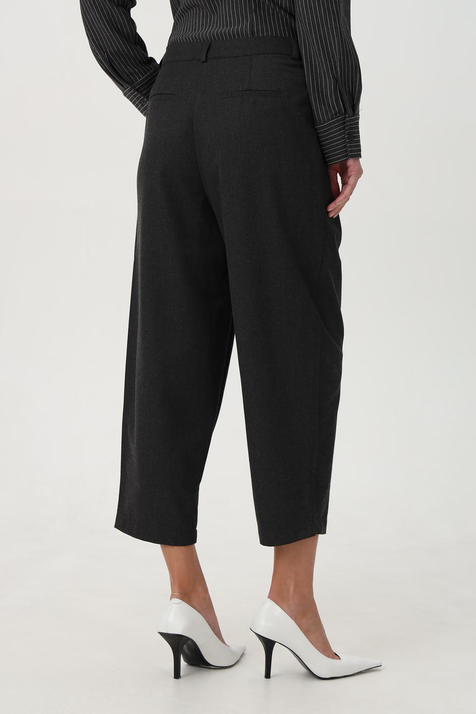 Брюки Bugatti кюлоты серые