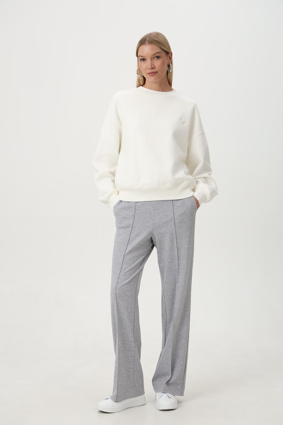 Брюки Olsen прямые серые