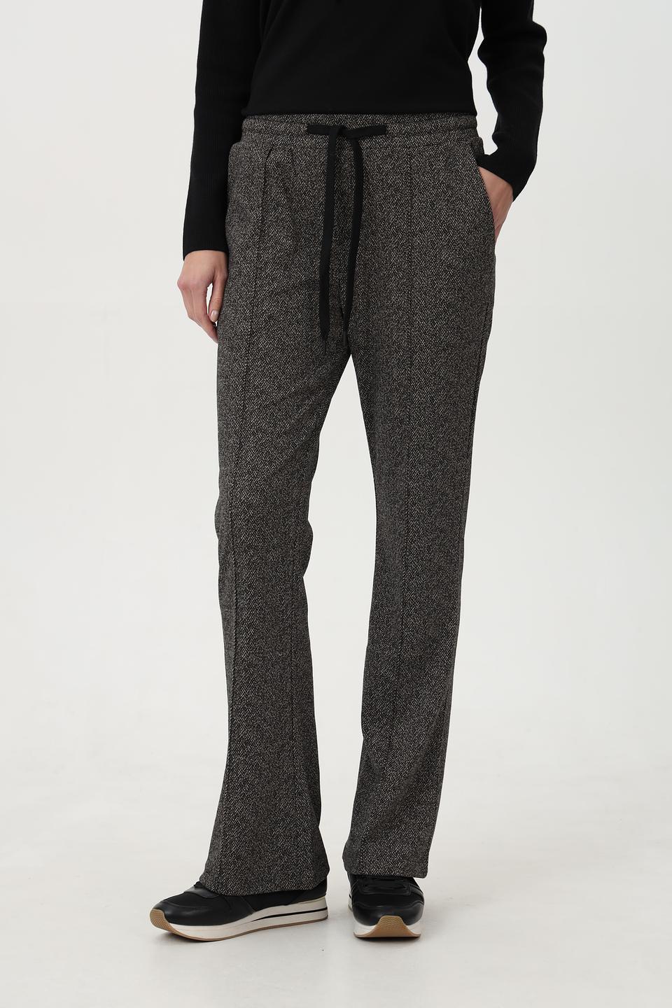 Брюки Steilmann с узором «елочка»